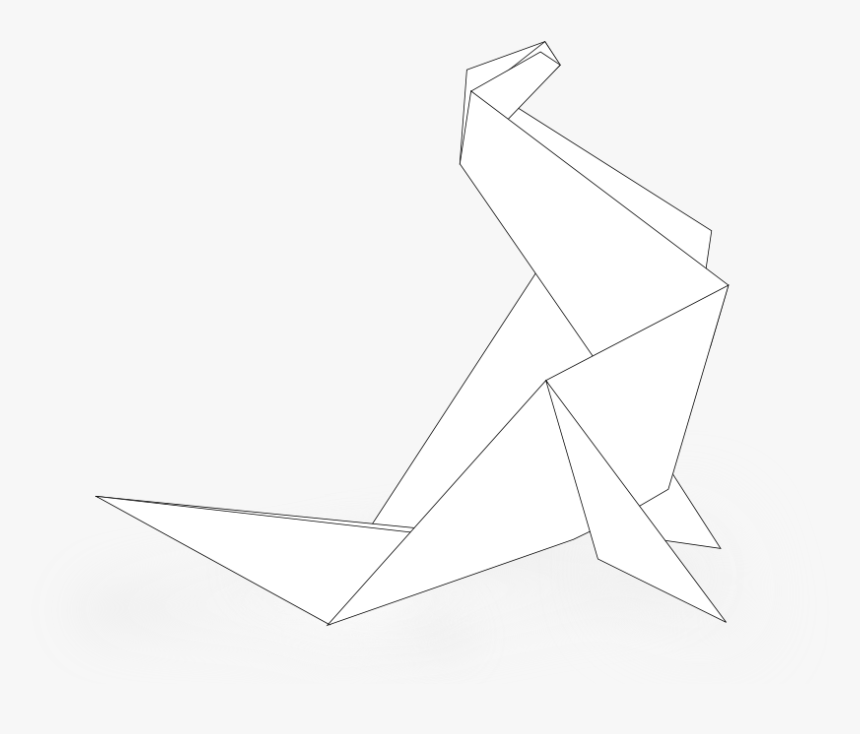 White Origami Png, Transparent Png, Free Download