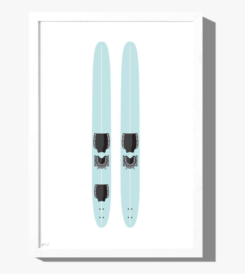 Rkr Framewhite Waterskis7, HD Png Download, Free Download