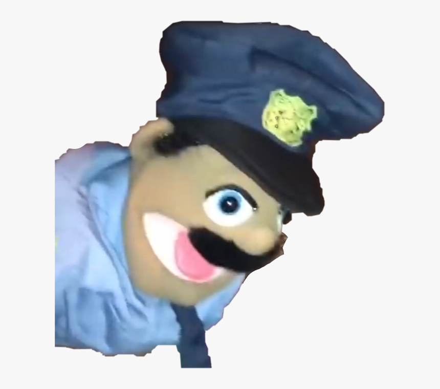 A Cop Puppet Surprised - Cop Puppet Transparent Background, HD Png Download, Free Download