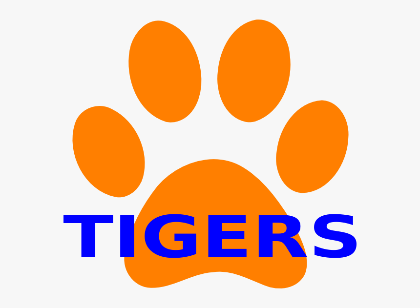 Easy Drawing Of Clemson Paw, HD Png Download, Free Download