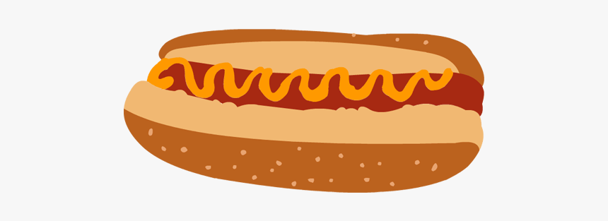 Clip Art Thanksgiving Hotdog Bread Food - Dodger Dog, HD Png Download, Free Download