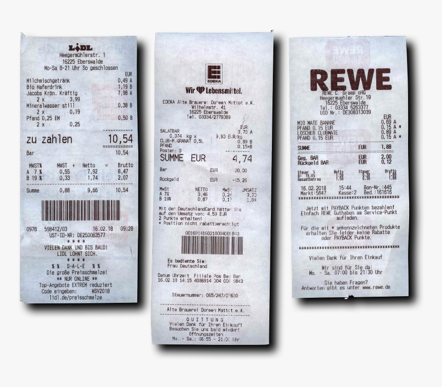 Receipt Png, Transparent Png, Free Download