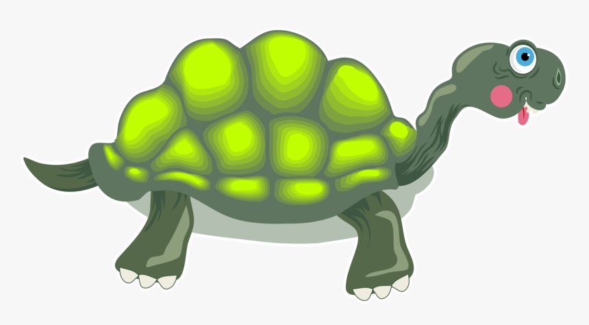 Free Brontosaurus Free Adder Free Tortoise Cartoon - Tortoise Cartoon Transparent, HD Png Download, Free Download