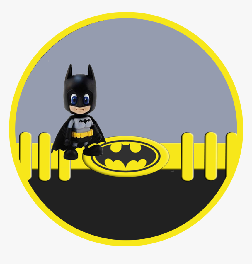 Batman Free Printable Labels - Batman Cake Topper Printable, HD Png  Download - kindpng