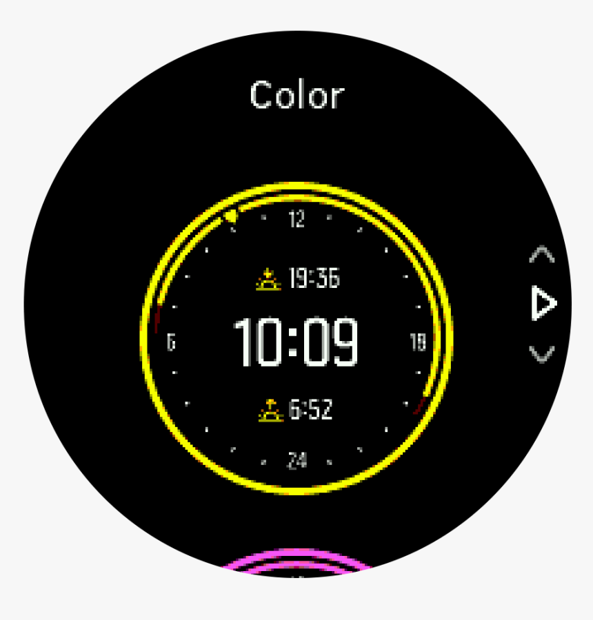 Watchface Color Trainer-en - Hr Zones Default Sunnto, HD Png Download, Free Download