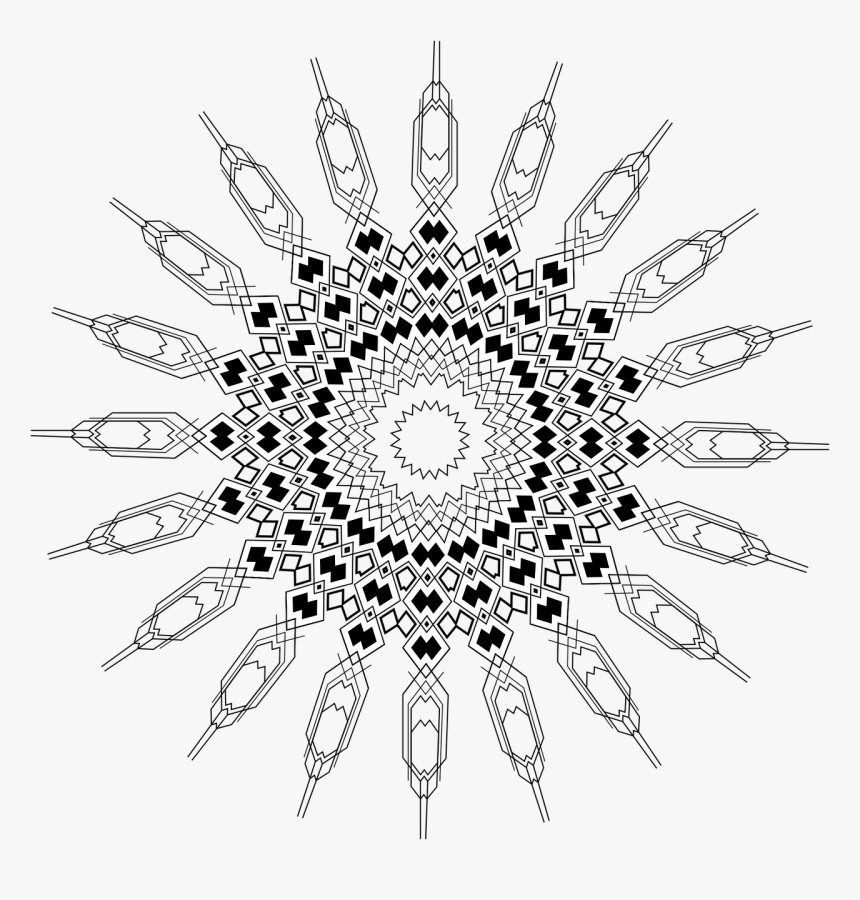 Mandala Pattern Ornament Free Photo - Durga Puja Design Png, Transparent Png, Free Download