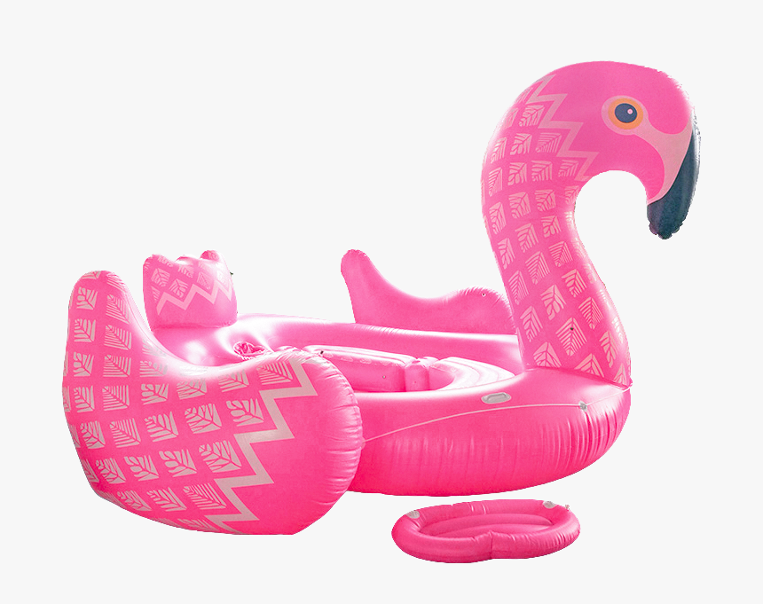 Giant Flamingo Pool Floats For 6 To 8 Adults Capacity - Inflatable, HD Png Download, Free Download