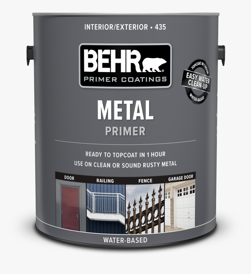 Can Of Metal Primer - Primer Behr, HD Png Download, Free Download