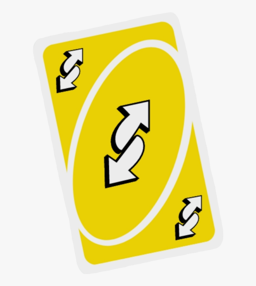Image - Yellow Reverse Card Uno, HD Png Download - kindpng