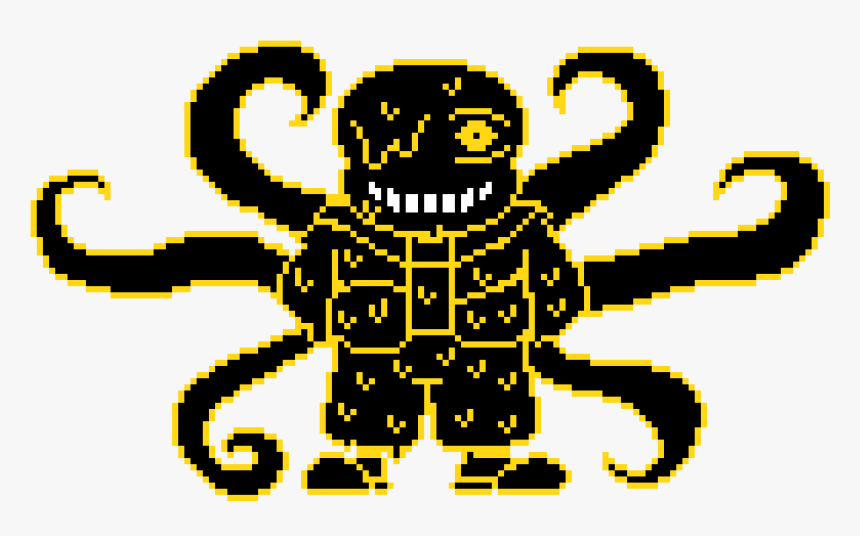 Pixel Art Undertale Nightmare Sans, HD Png Download, Free Download