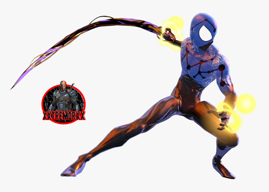 Xxtremorxx 10 0 Cosmic Ultimate Spiderman - Spider Man Shattered Dimensions Cosmic Spider Man, HD Png Download, Free Download