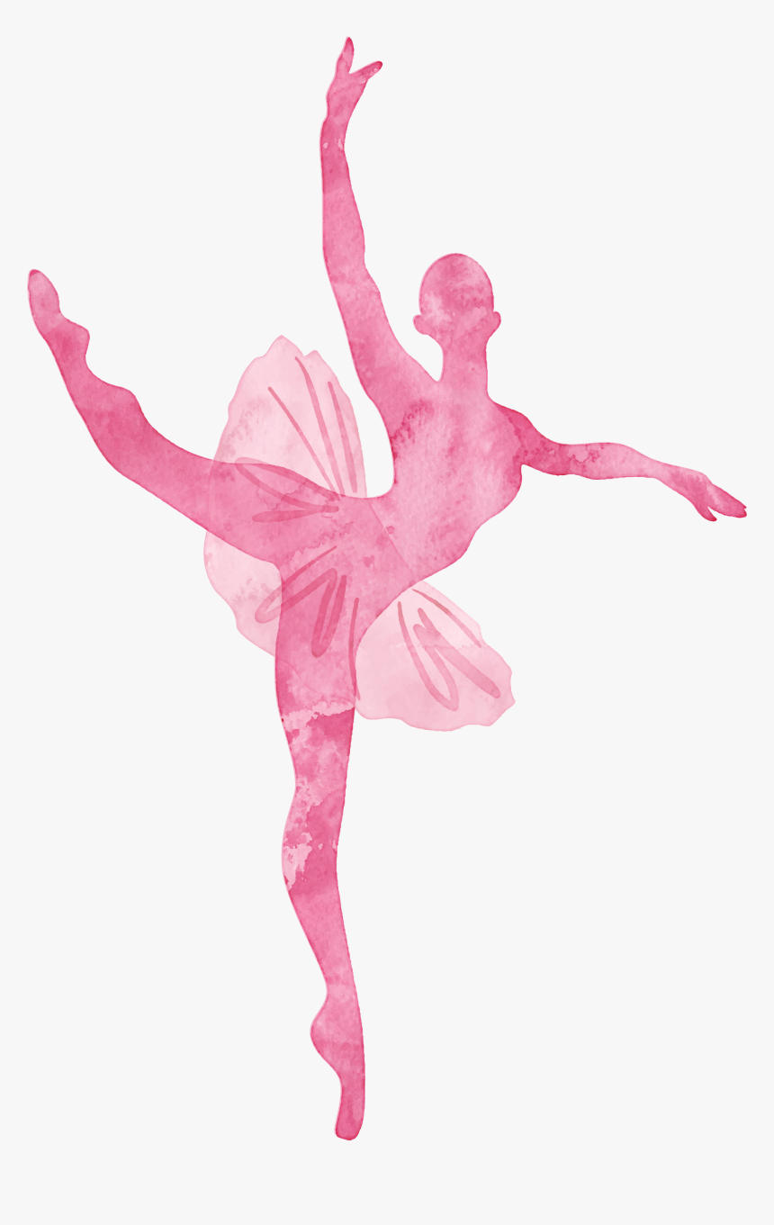 Collection Of Free Dancer Drawing Watercolor Download - Transparent Background Ballet Png, Png Download, Free Download