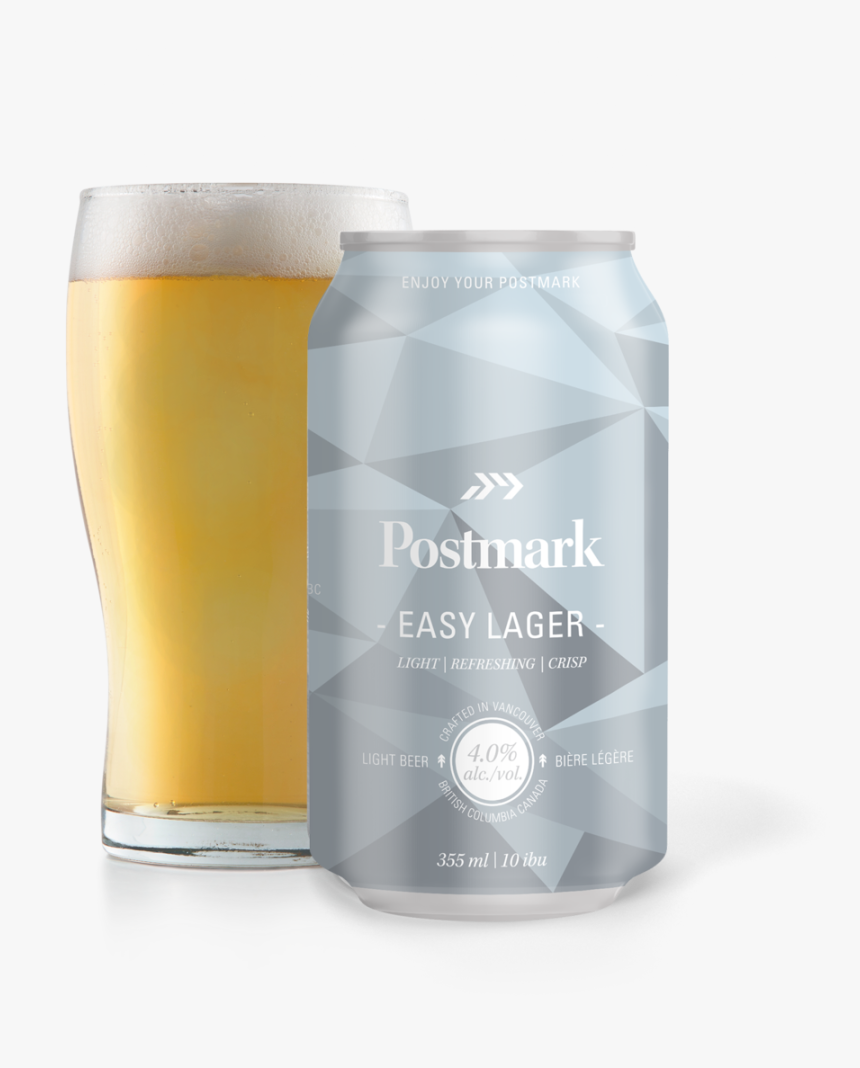 Postmark Brewing Pint Can Easy Lager - Postmark Easy Lager, HD Png Download, Free Download