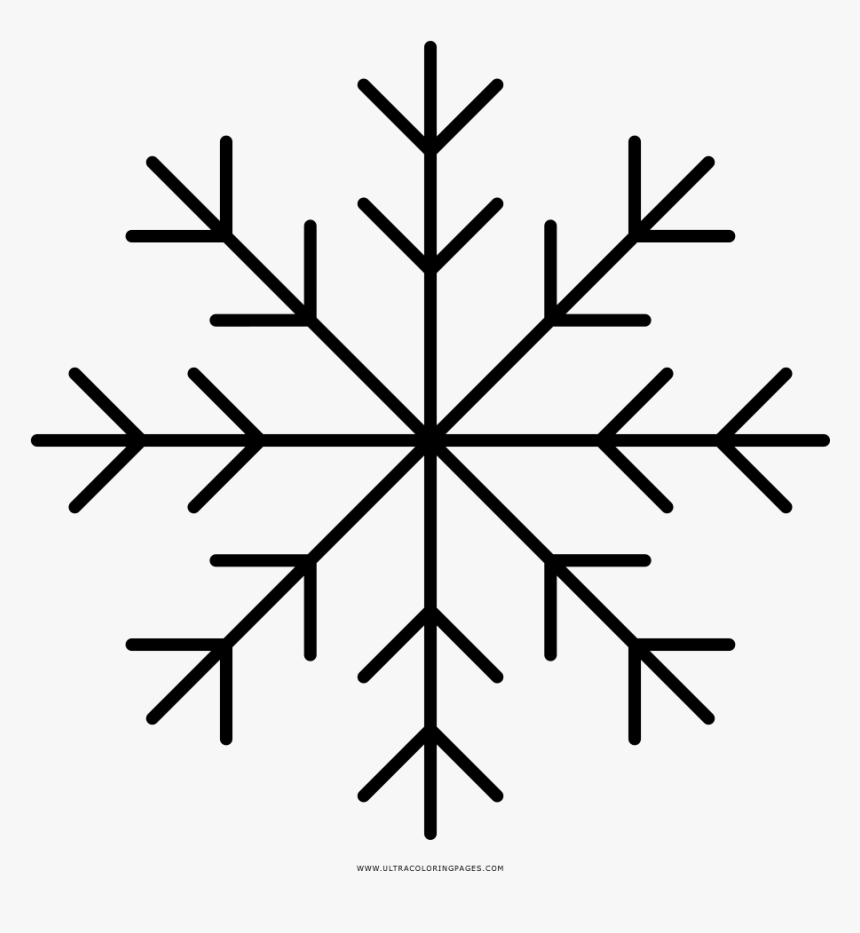 Copos De Nieve Página Para Colorear - Simple Barn Quilt Patterns, HD Png Download, Free Download