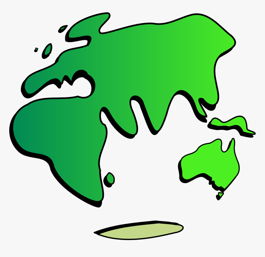 Earth Globe Map Clip Art - Creation Story Clip Art, HD Png Download, Free Download