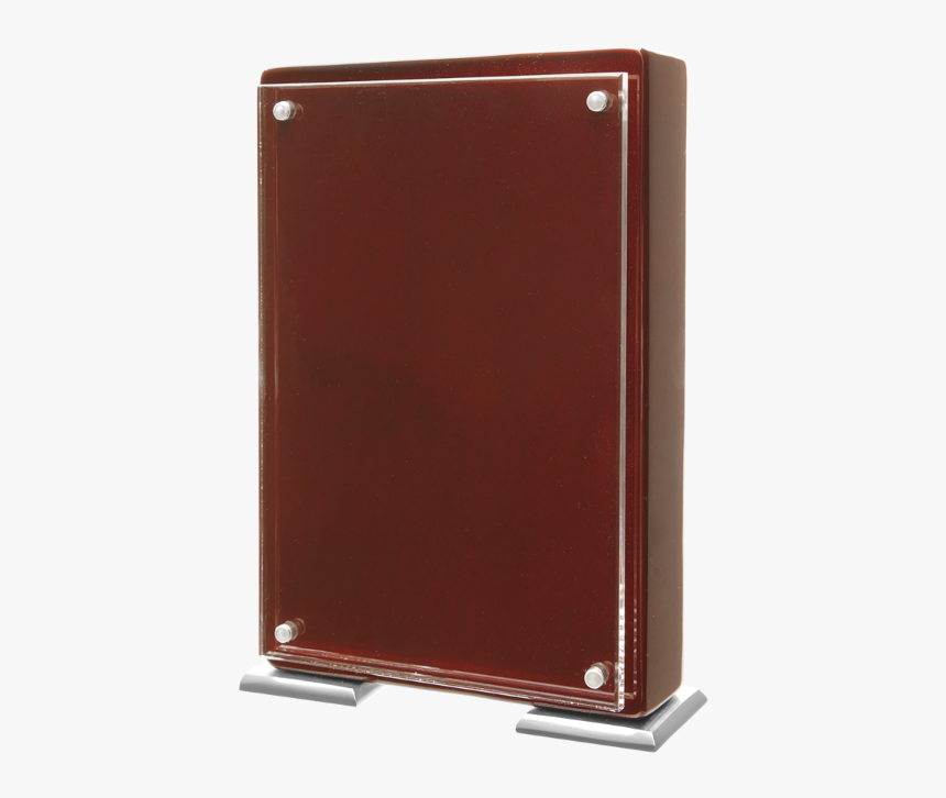 Rosewood Finish High Gloss Floating Acrylic Standup - Wood, HD Png Download, Free Download