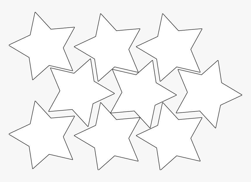 Star Garland - Cut Out Mini Stars, HD Png Download, Free Download