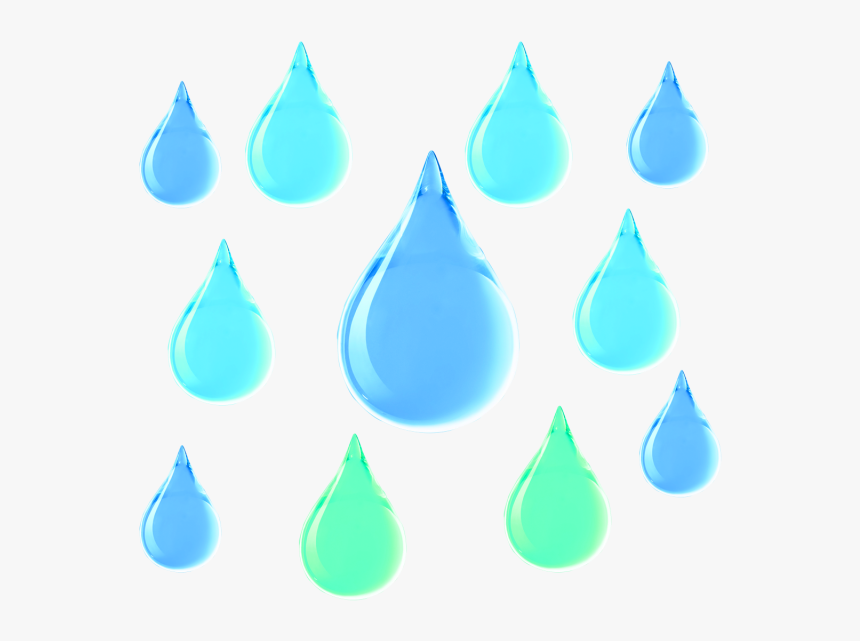 Clip Art Gotas De Agua Salpicaduras - Drop, HD Png Download, Free Download