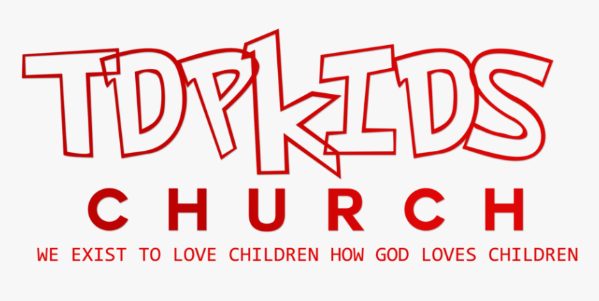 Tdp Kids Church Red - Calligraphy, HD Png Download, Free Download