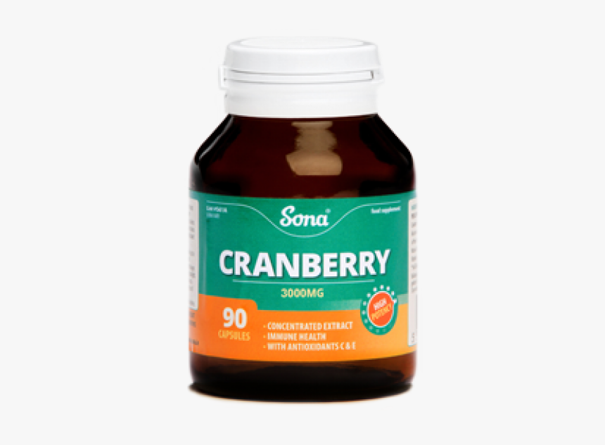 Sona Cranberry With Vitamin C Capsules - Sona Calcium With Vitamin D, HD Png Download, Free Download