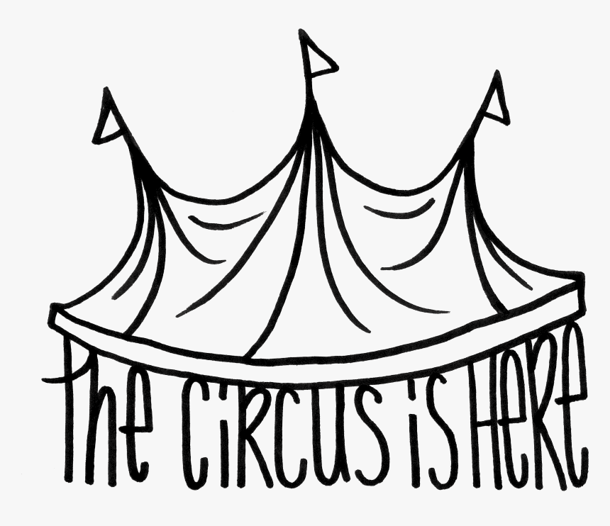 Transparent Circus Banner Png - Circus Drawing Png, Png Download, Free Download