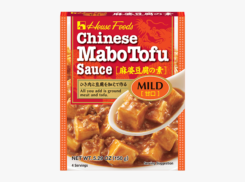 Chinese Mabo Tofu Sauce Mild - House Foods Chinese Mabo Tofu Sauce, HD Png Download, Free Download