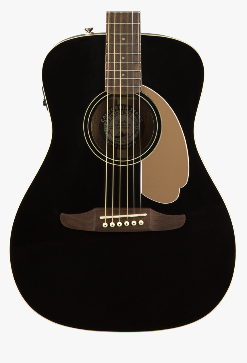 Transparent Guitar Player Png - Fender Acoustic Malibu California, Png Download, Free Download