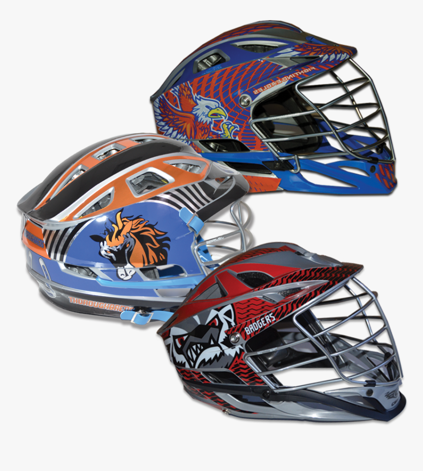 Lacrosse Decals & Stickers - Lacrosse Helmet, HD Png Download, Free Download