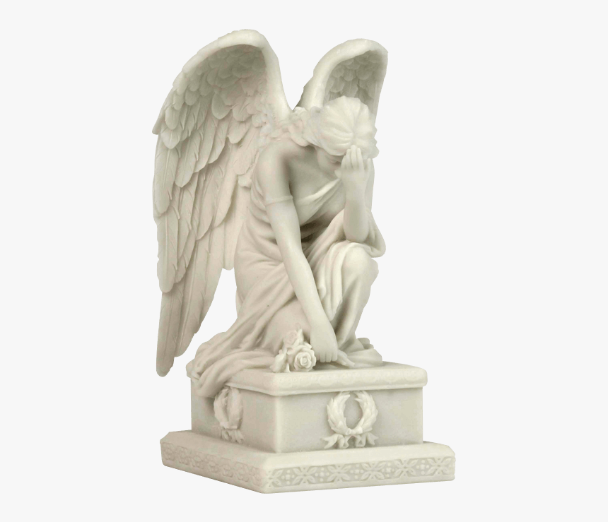 Mourning Angel Statue, HD Png Download, Free Download