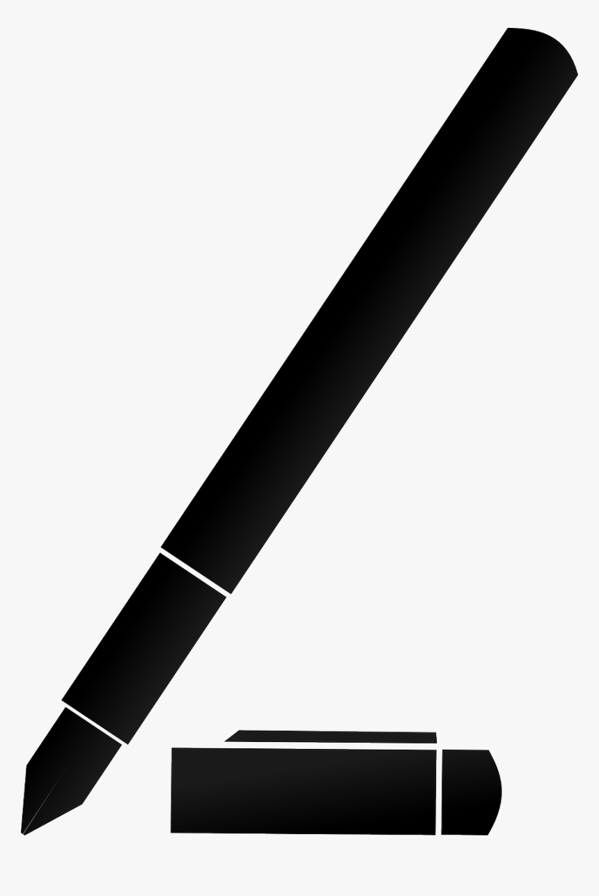 Pen Clipart Black And White, HD Png Download, Free Download