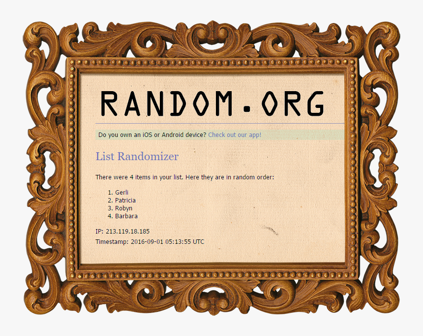 Winner - Random.org, HD Png Download, Free Download