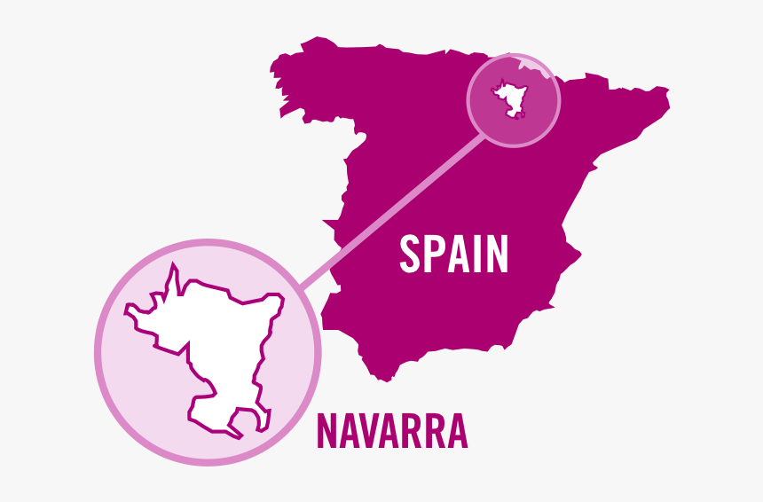 Spain Navarra Rose 0001 - Spain Map Vector Png, Transparent Png, Free Download