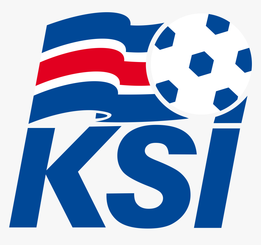 Iceland National Football Team Logo, Ksi - Iceland Football Team Logo Png, Transparent Png, Free Download