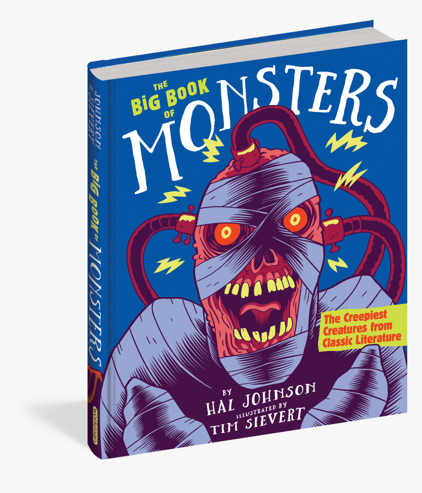 Cover - Big Book Of Monsters By Hal Johnson, HD Png Download, Free Download