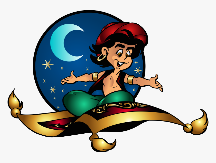 Aladdin And Flying Carpet, HD Png Download, Free Download