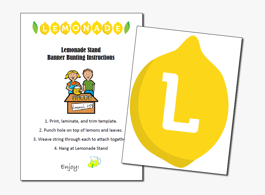 Lemonade Stand Banner, HD Png Download, Free Download