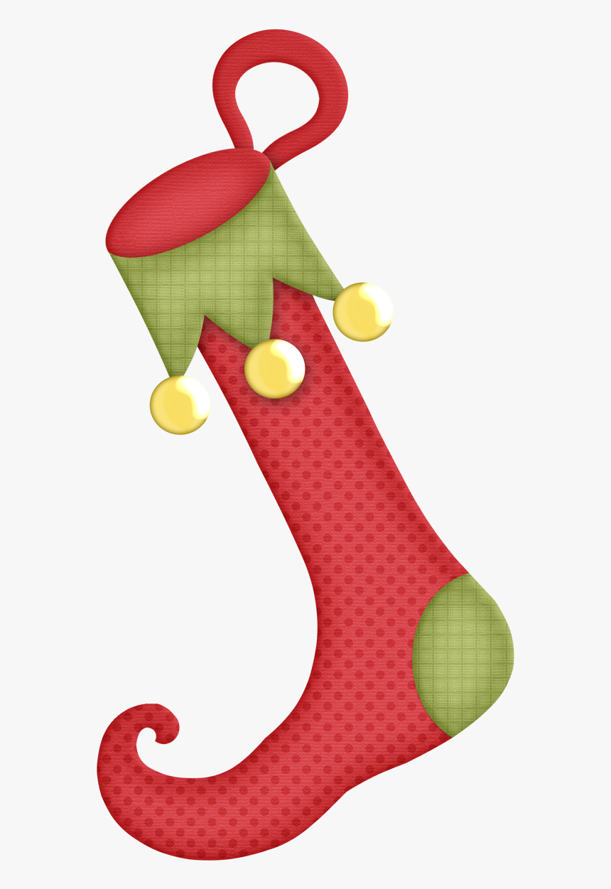 ‿✿⁀stockings‿✿⁀ Christmas Graphics, Christmas Clipart, - Christmas Stocking Clipart, HD Png Download, Free Download