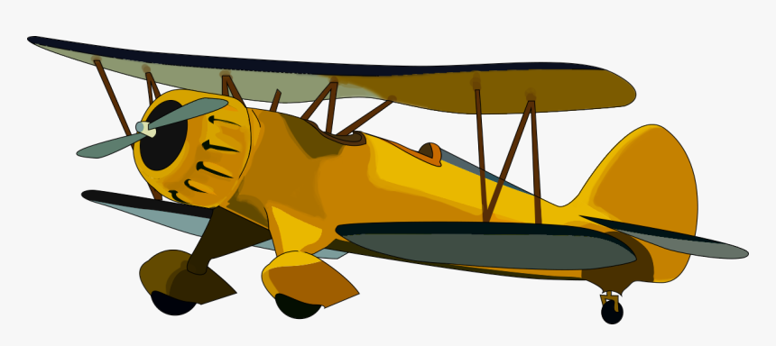 Transparent Paper Airplane Png - Amelia Earhart Yellow Plane, Png Download, Free Download