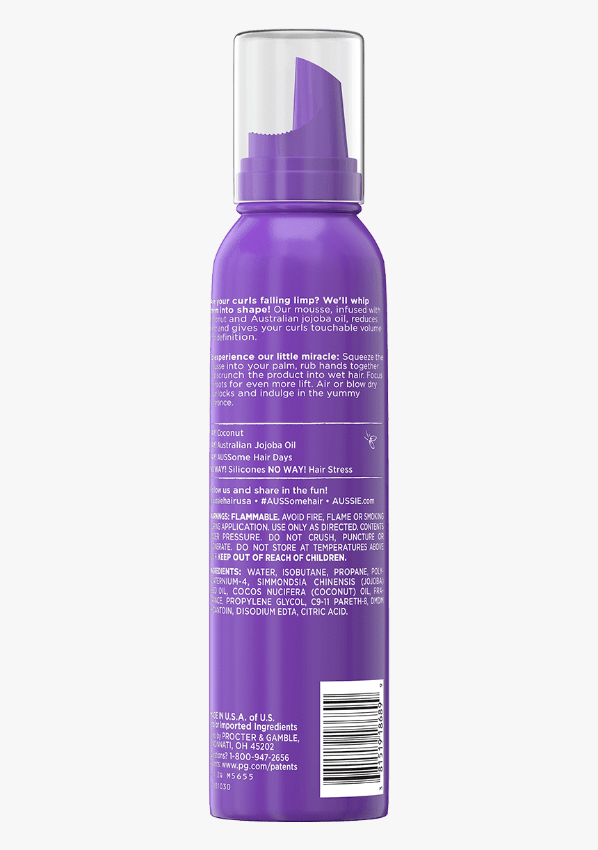 Purple Can Hair Mousse, HD Png Download, Free Download