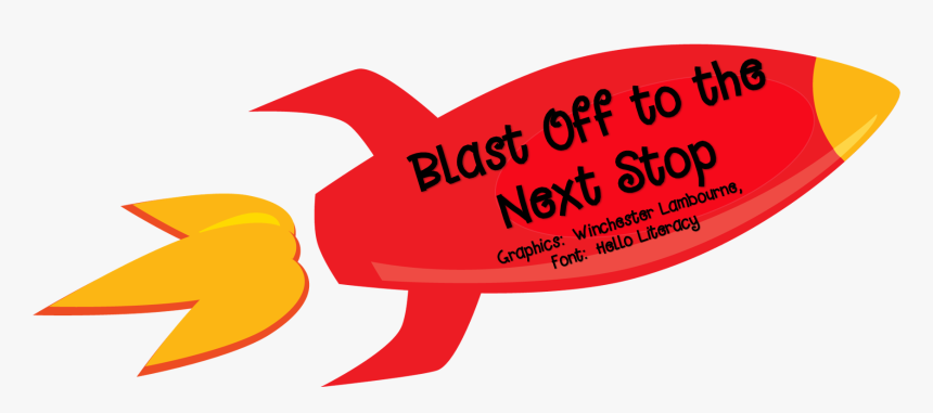 Next Stop Button , Png Download - Blast Off With Books, Transparent Png, Free Download