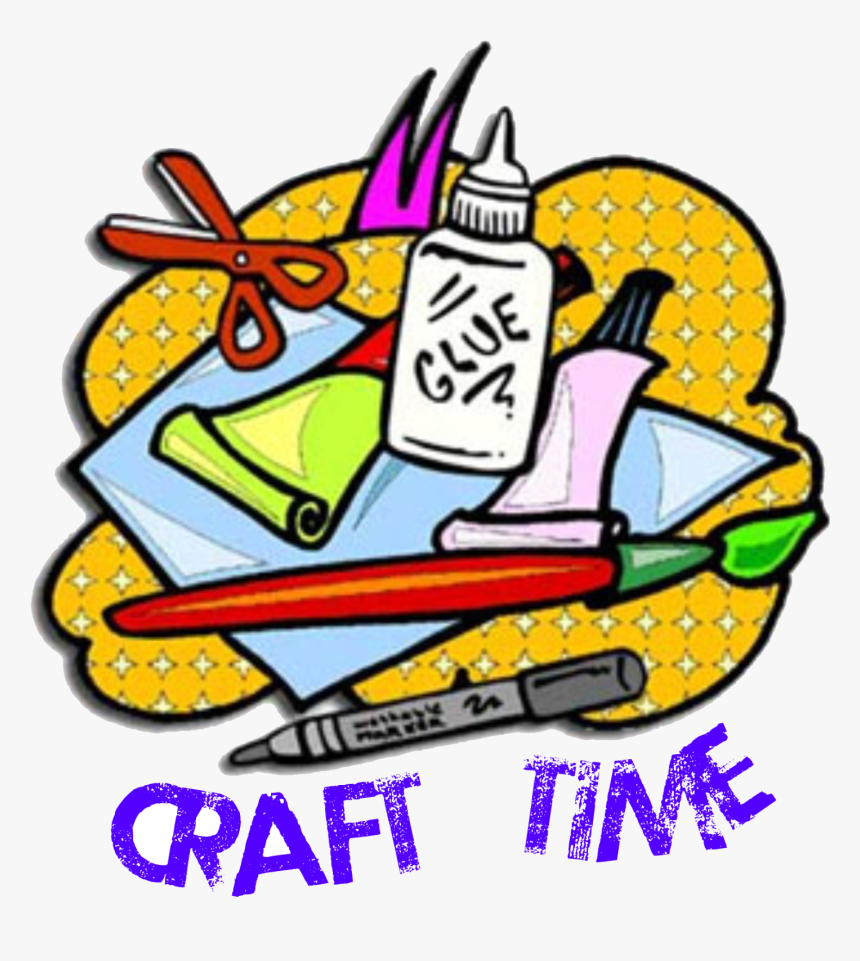 Clip Art Craft Time - Arts And Craft Clipart, HD Png Download - kindpng