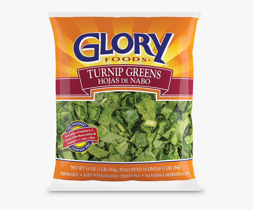 Fresh Turnip Greens - Glory Turnip Greens, HD Png Download, Free Download