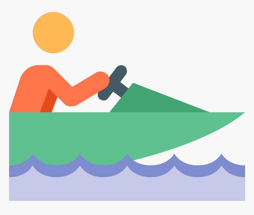 Speed Boat Icon - Illustration, HD Png Download, Free Download