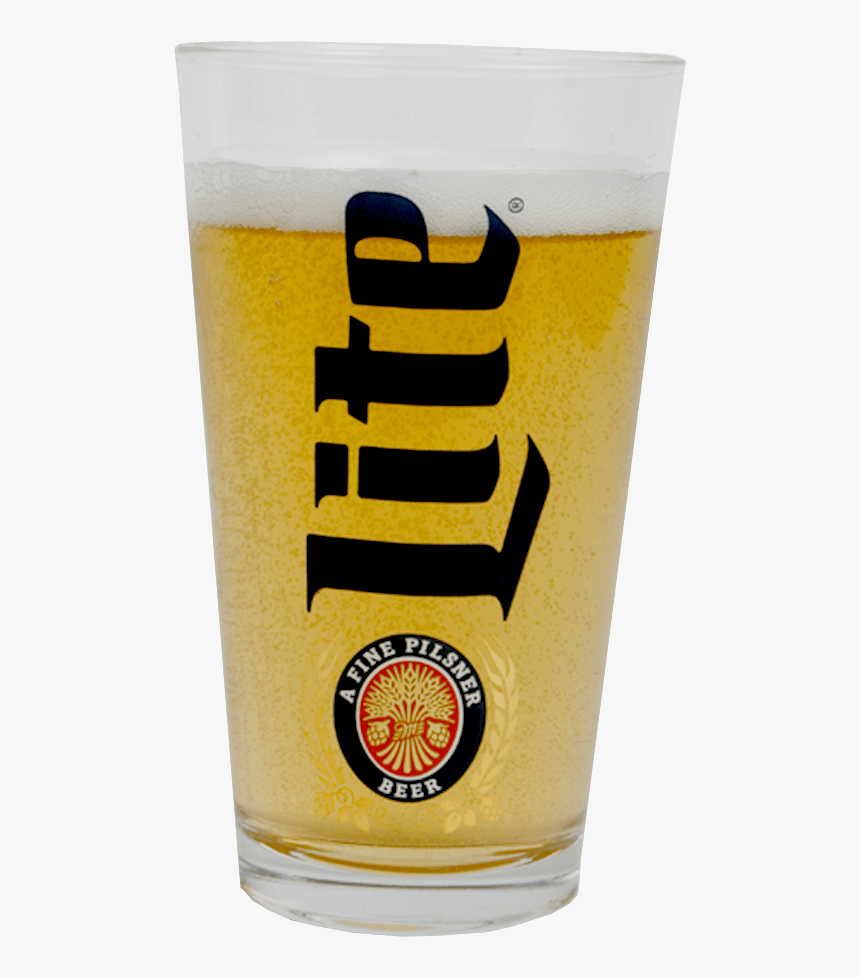 Miller Lite Pint Glass - Miller Lite 24 Oz, HD Png Download, Free Download