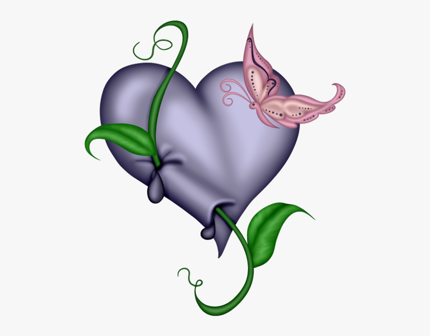 Heart Butterfly Png Clipart , Png Download - Sevgiyi Anlatan En Güzel, Transparent Png, Free Download