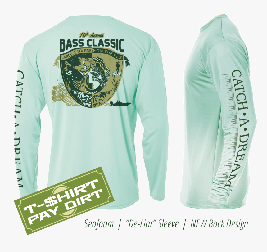 Catch A Dream Bass Shirt, HD Png Download, Free Download