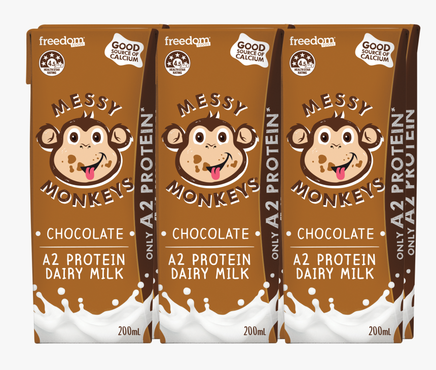 Messy Monkey Flavoured Milk, HD Png Download, Free Download