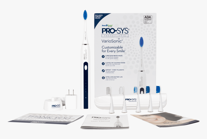 Transparent Tooth Brush Png - Pro Sys Variosonic Box, Png Download, Free Download