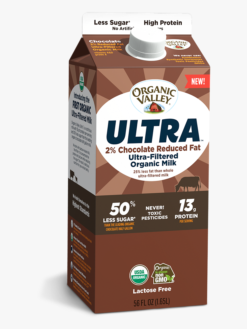 Organic Valley Ultra Filtered Milk, HD Png Download, Free Download