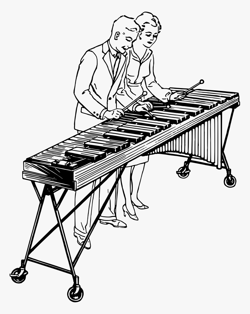 Marimba Drawing, HD Png Download, Free Download